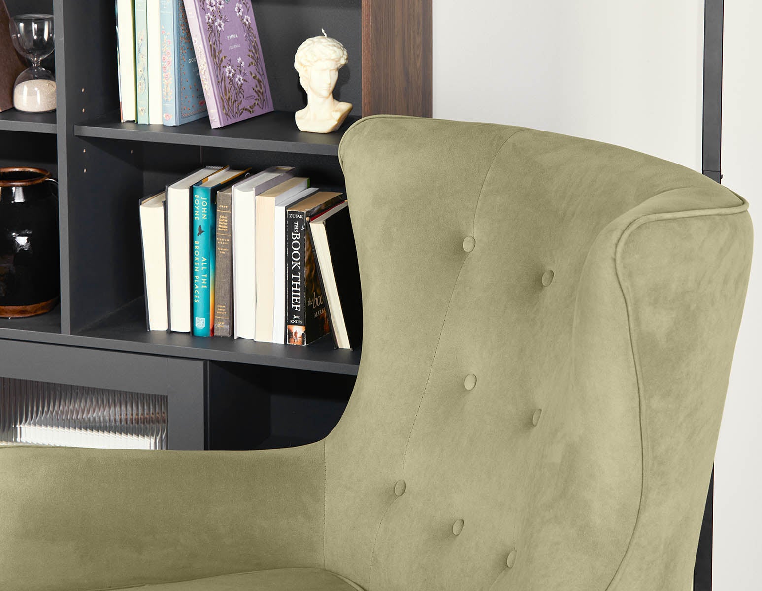 POLO contemporary tufted armchair undefined