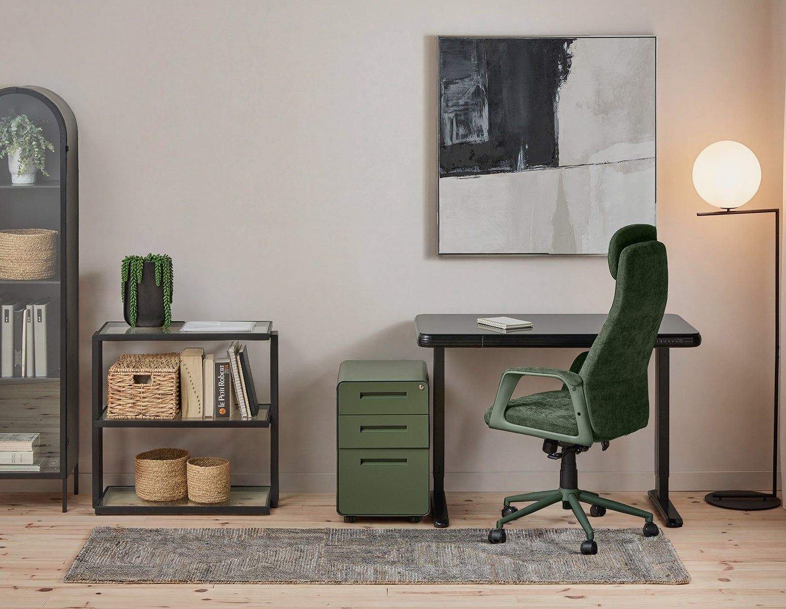JETSON 2-stage single motor electric desk 120 cm undefined