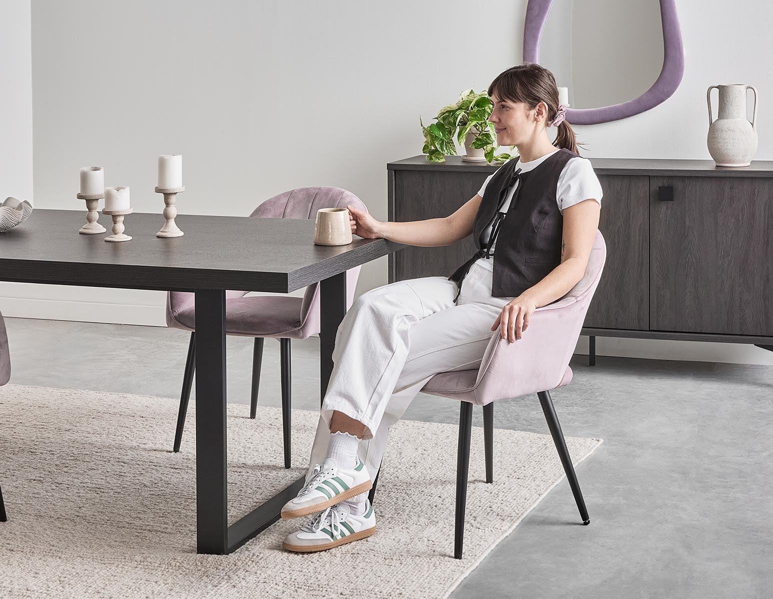 KIERA modern dining table 180cm undefined