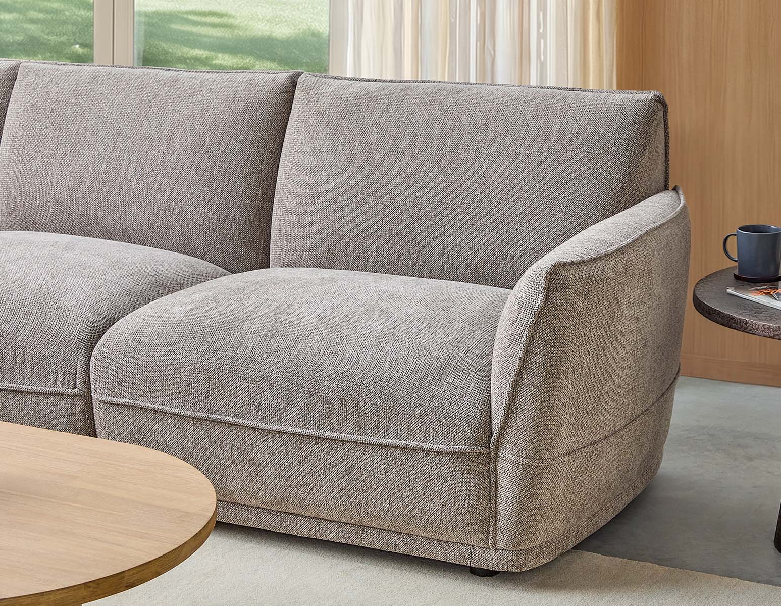 PAUL modern contemporary sectional sofa undefined