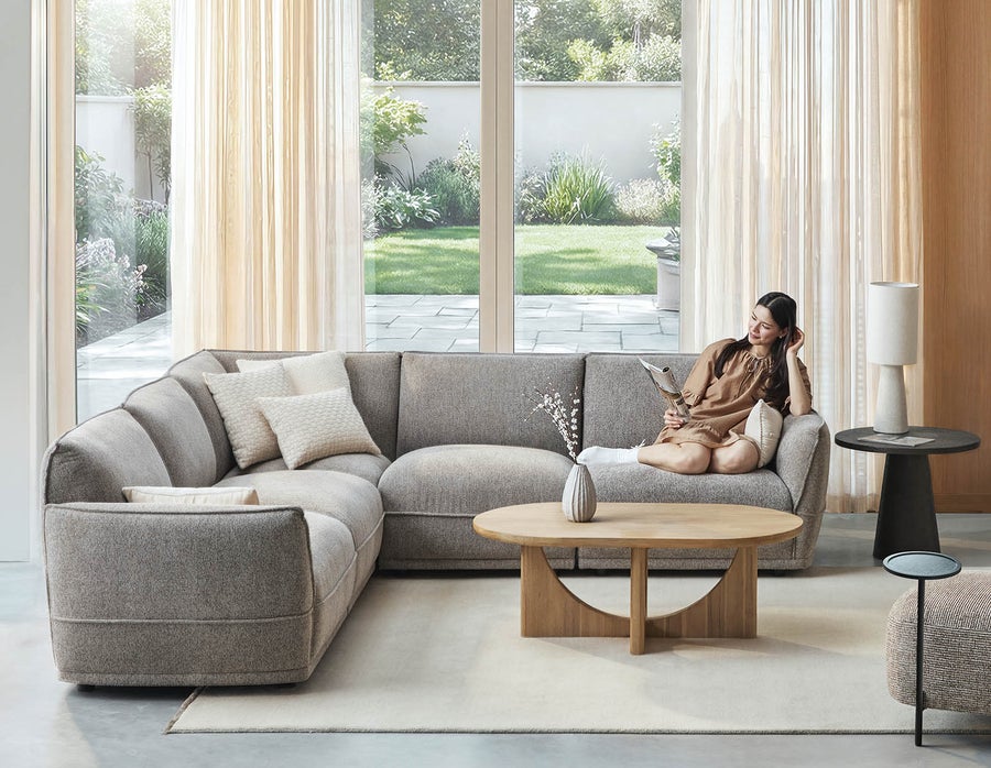 PAUL modern contemporary sectional sofa undefined