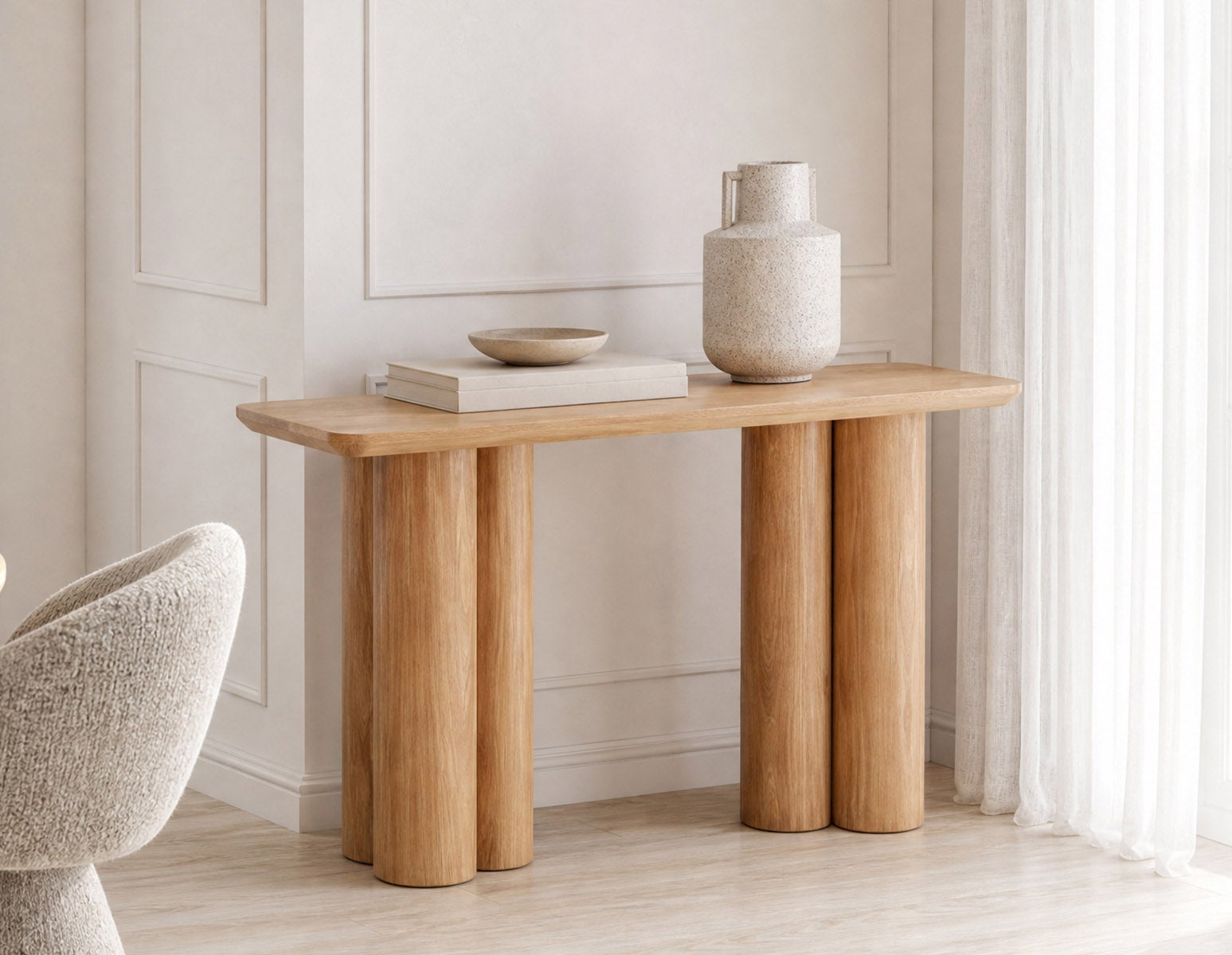 GUIDO modern minimalist console table 150 cm undefined
