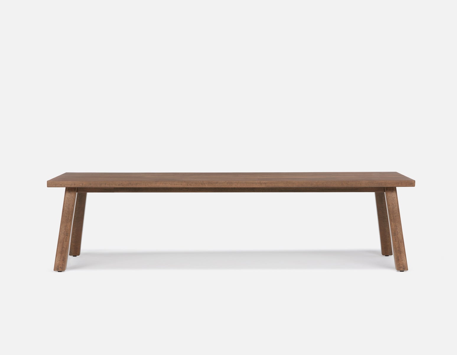 THESSALIA rustic farmhouse distressed solid mango wood bench 200 cm undefined