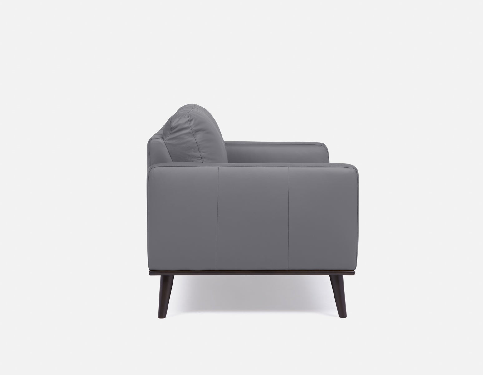 BETTA 100% leather mid century sofa undefined