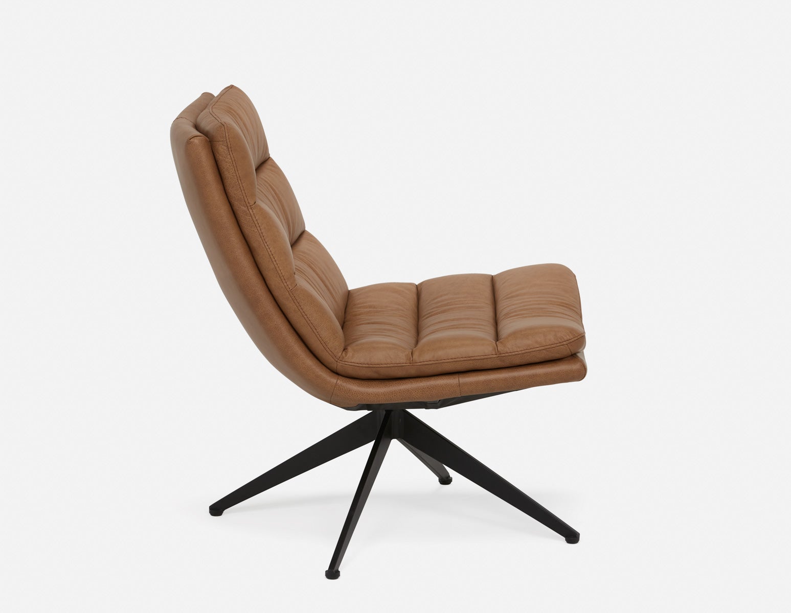 DORADA Fauteuil pivotant 100% cuir undefined
