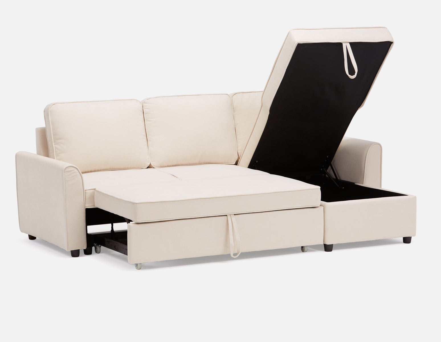 ALEX moderne canapé-lit d'angle interchangeable avec rangement undefined