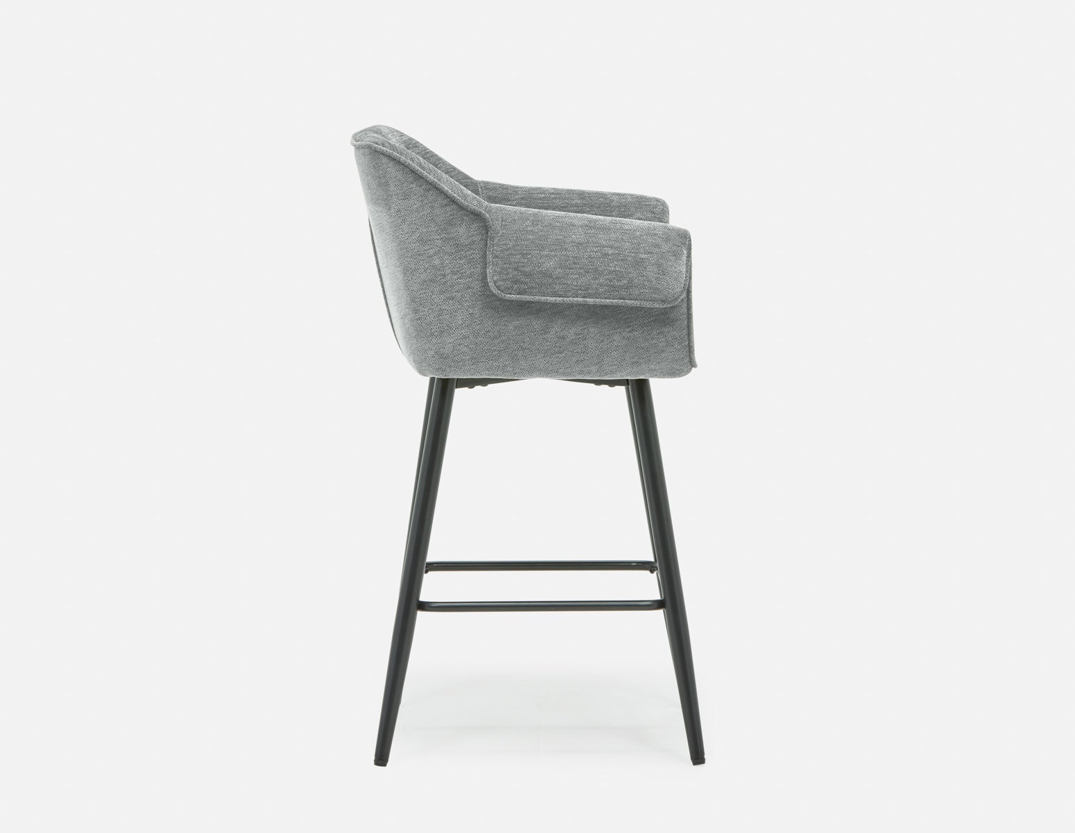 RALPH tabouret de comptoir rembourré du milieu du siècle 66 cm undefined