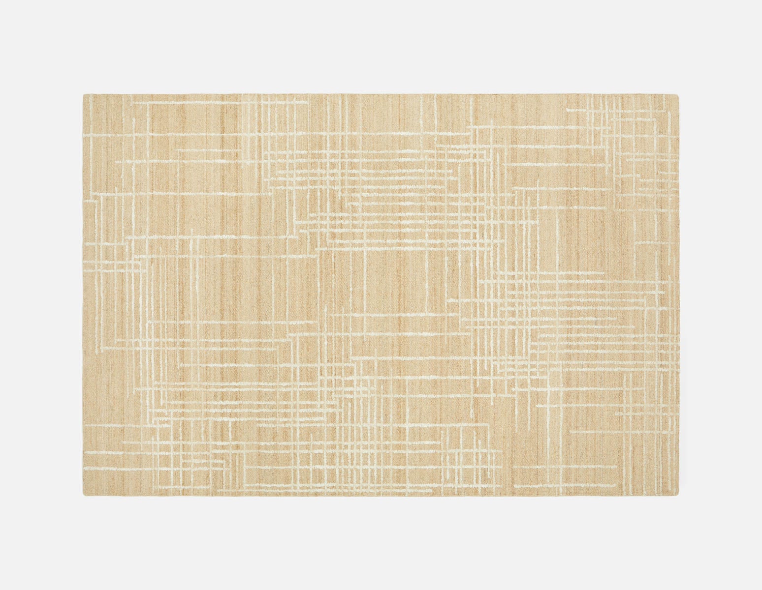 ALTHEA tapis artisanal en laine 6'x9' undefined