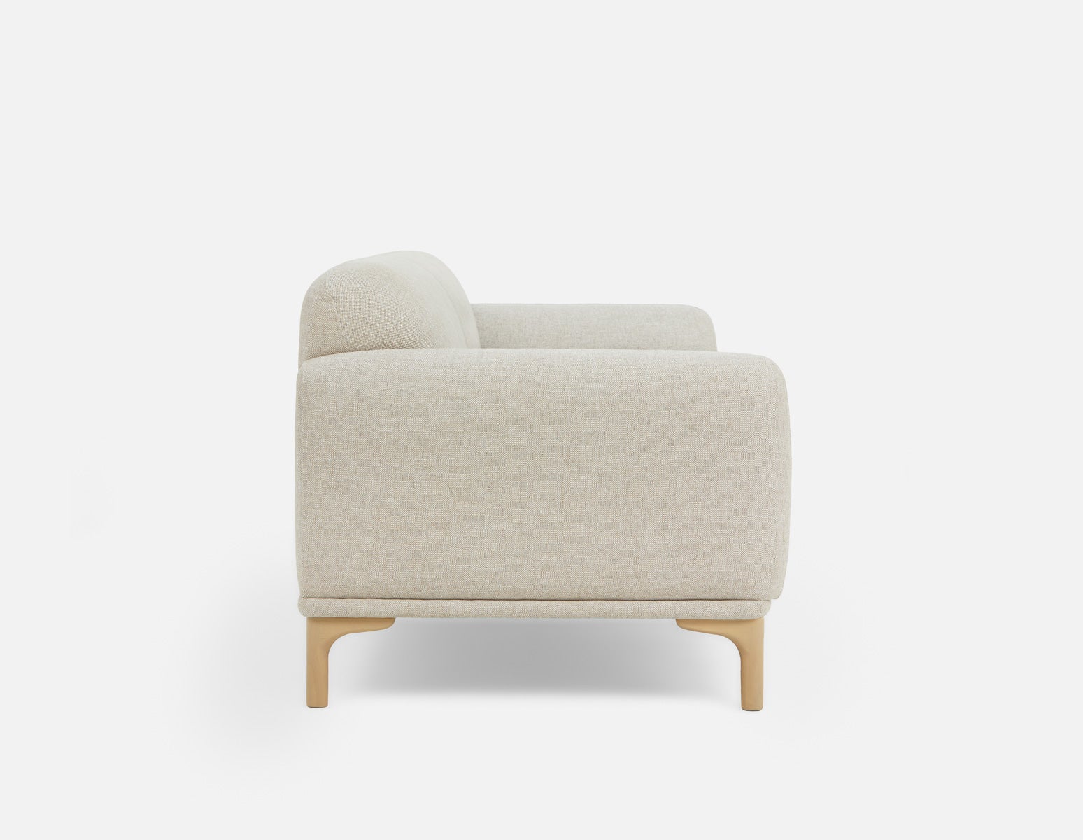 BRUX mid-century modern 3-seater sofa undefined
