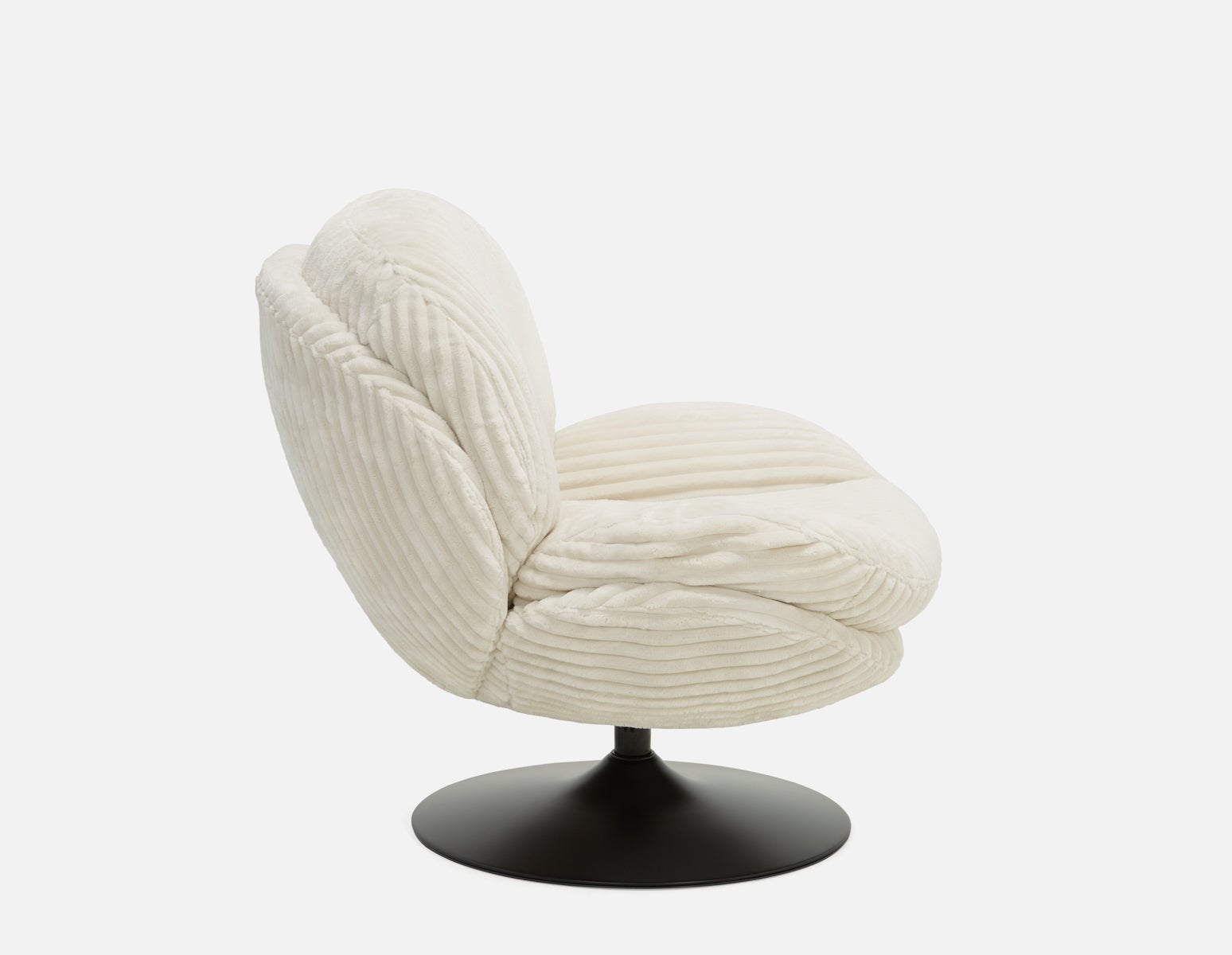 ROUSSEAU corduroy accent chair undefined