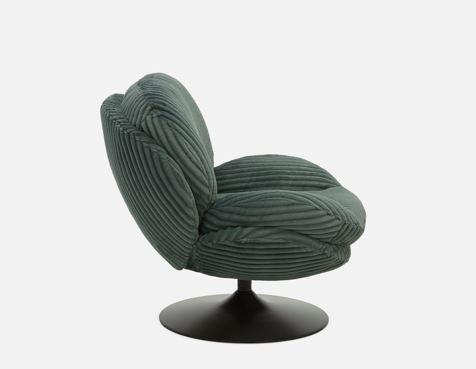 ROUSSEAU chaise d'appoint en velours côtelé undefined