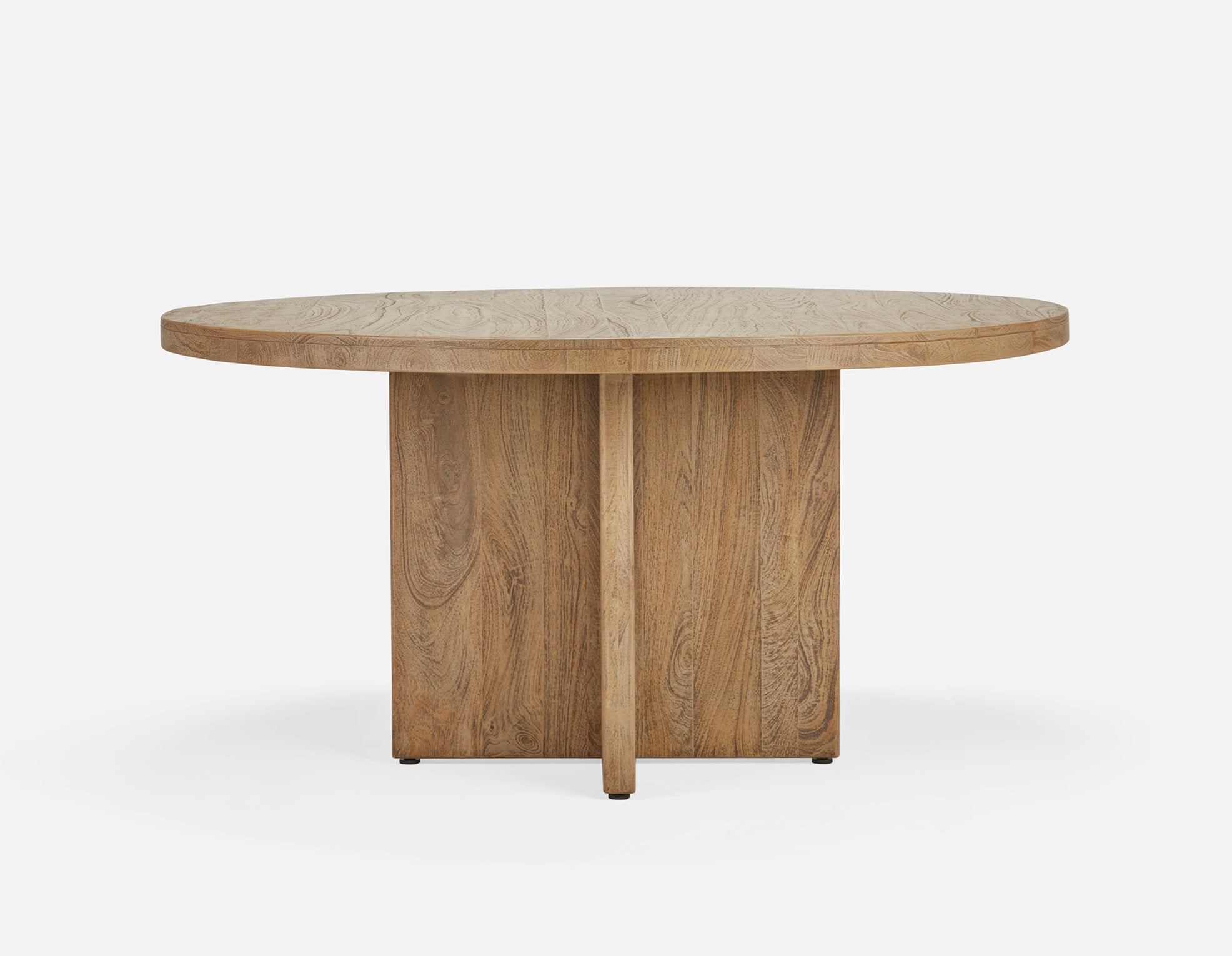 MISTRA recycled timber dining table 150 cm undefined