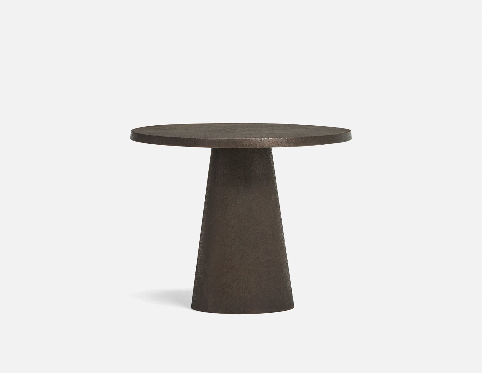KERALA handcrafted aluminum end table 63 cm undefined