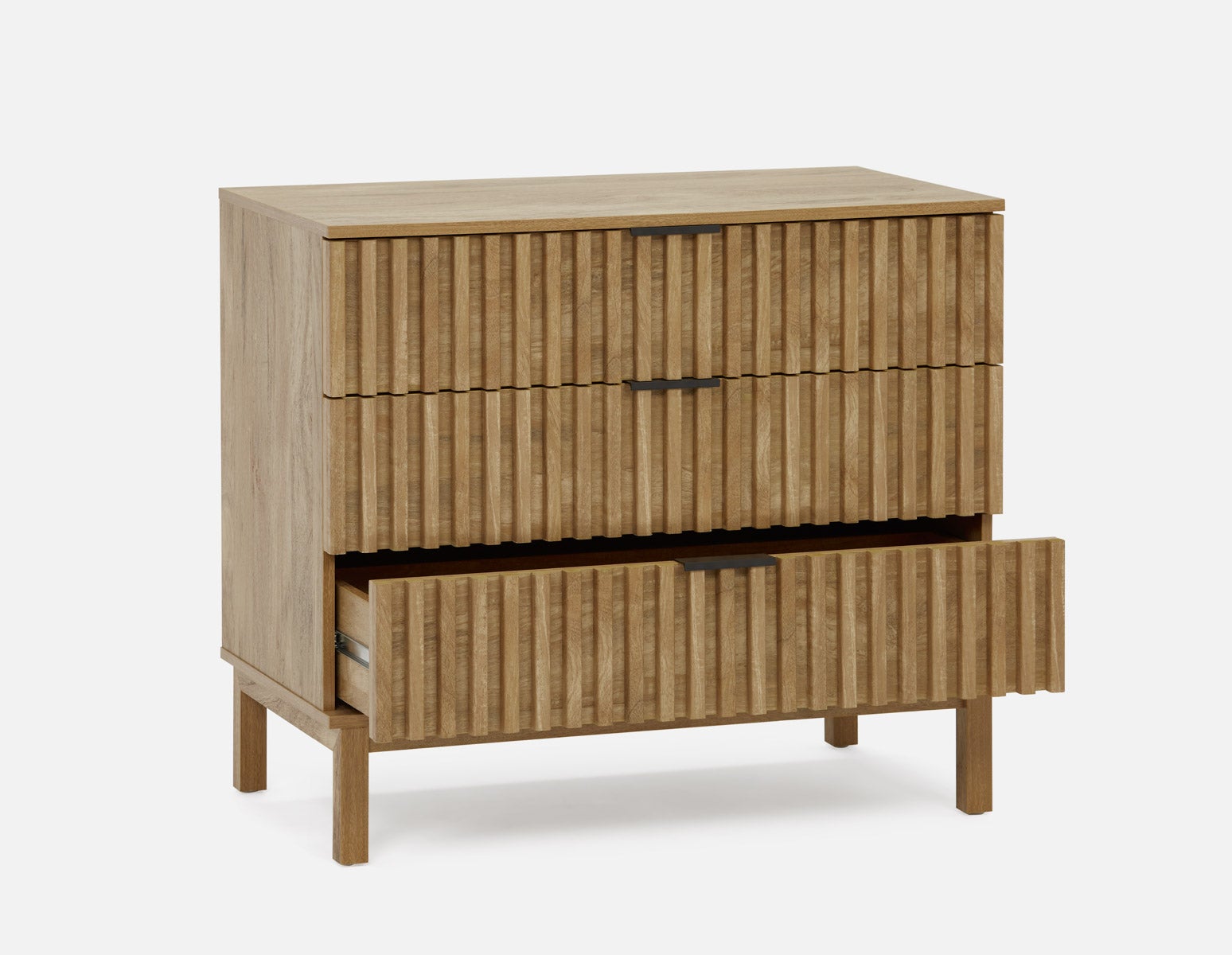 RIONA japandi style 3-drawer dresser undefined