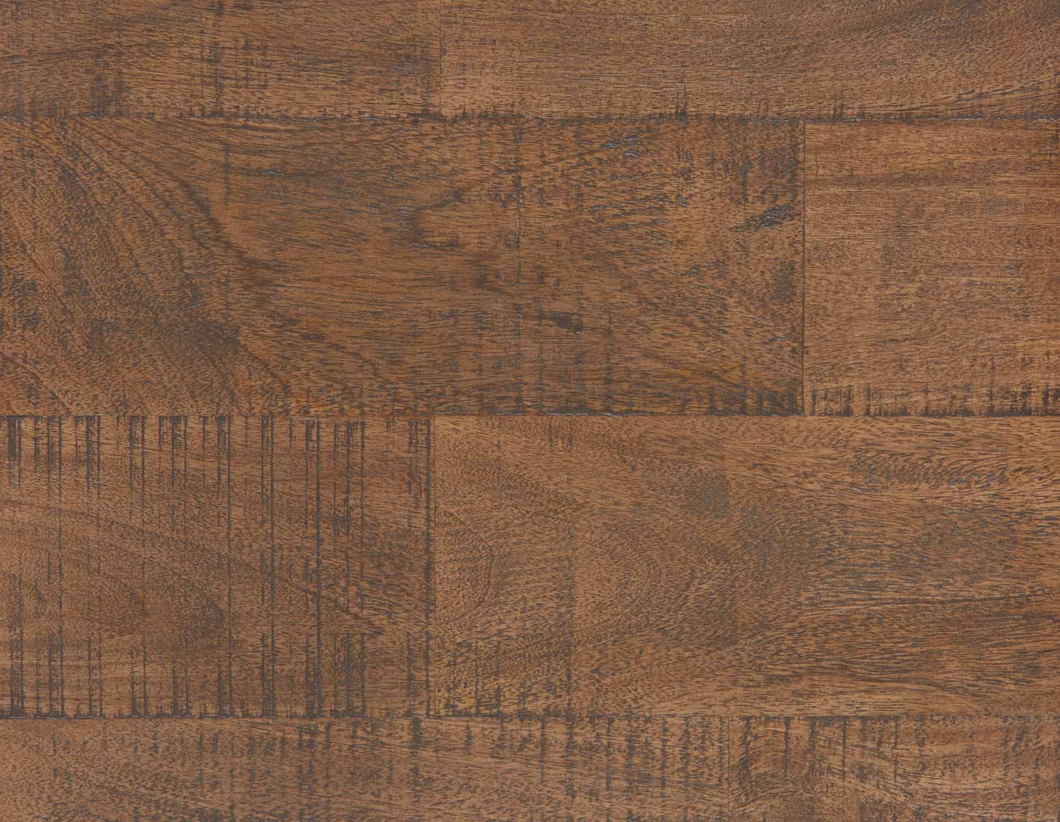 THESSALIA distressed solid mango wood coffee table 90 cm undefined