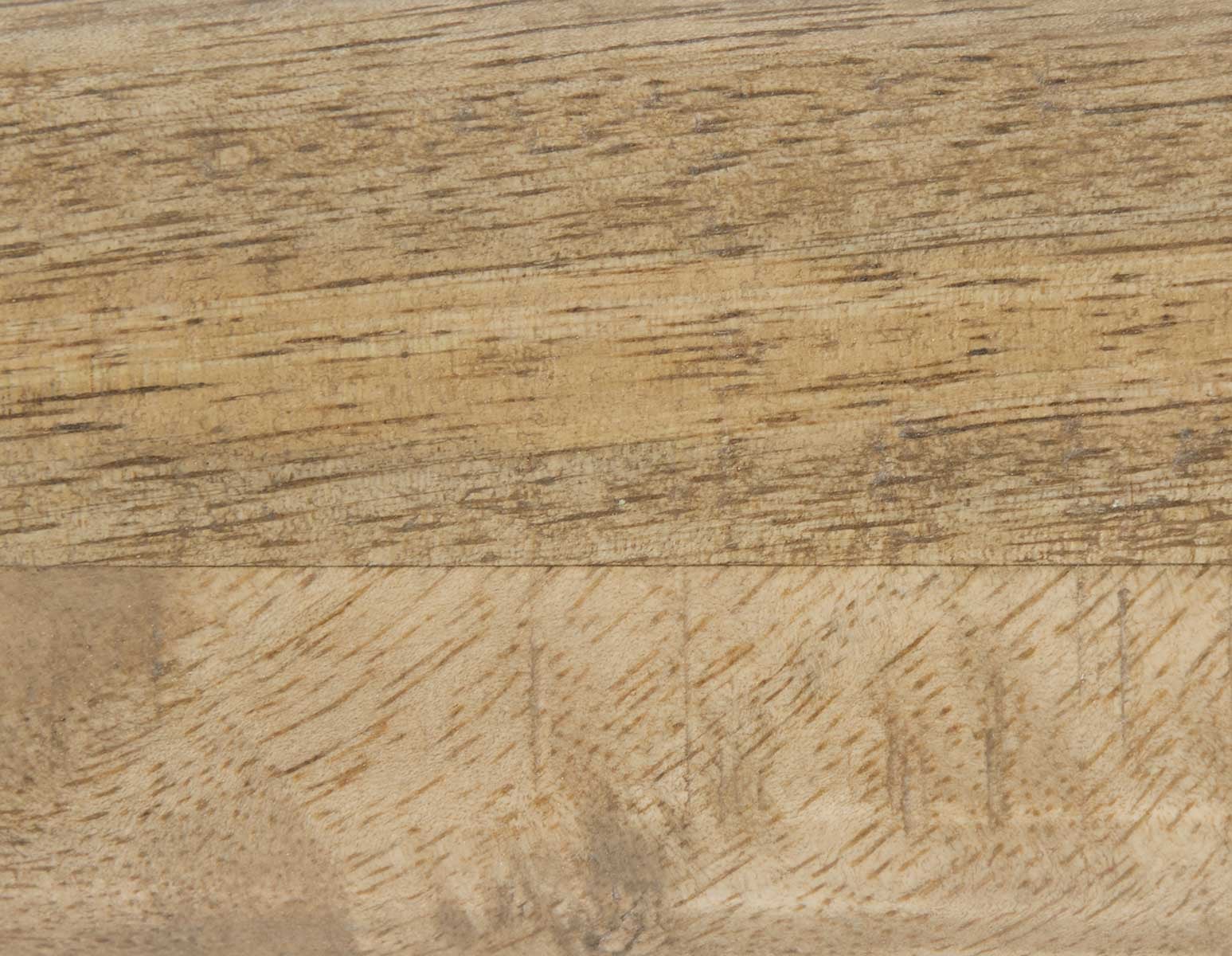 THESSALIA rustic farmhouse distressed solid mango wood dining table 150 cm undefined