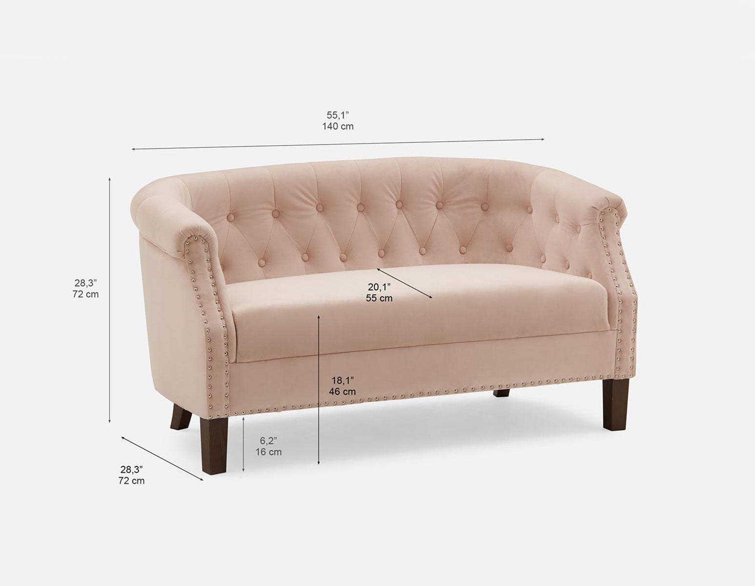 Structube green velvet couch deals