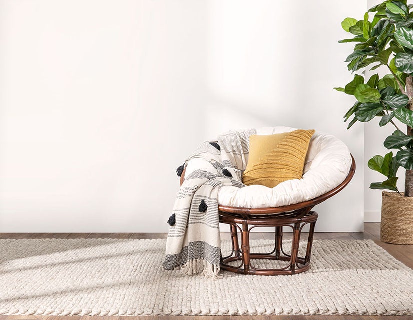 PAPASAN rattan accent chair Structube