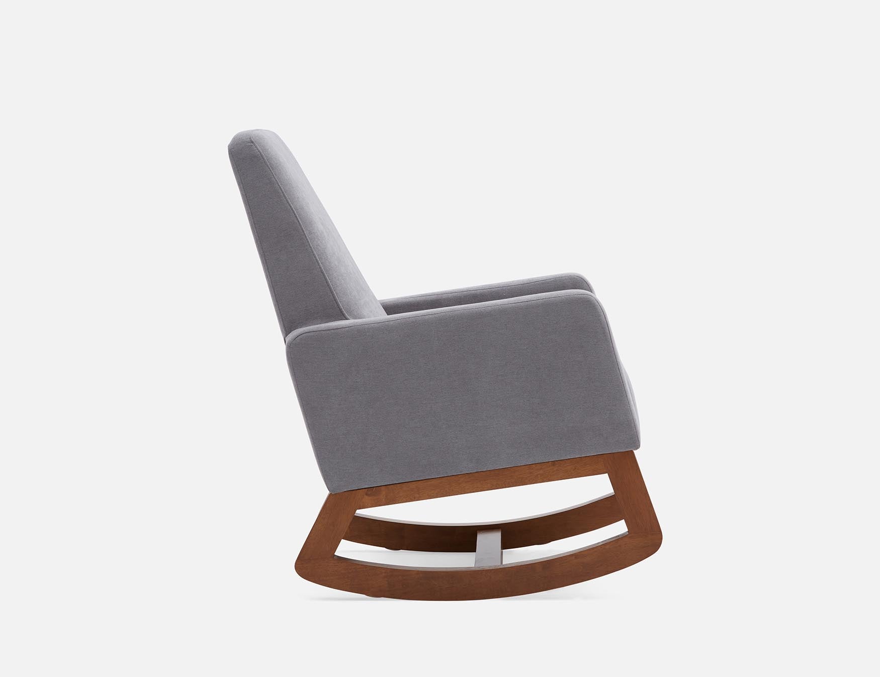 CEDRICK fauteuil berçant moderne du milieu du siècle | Structube