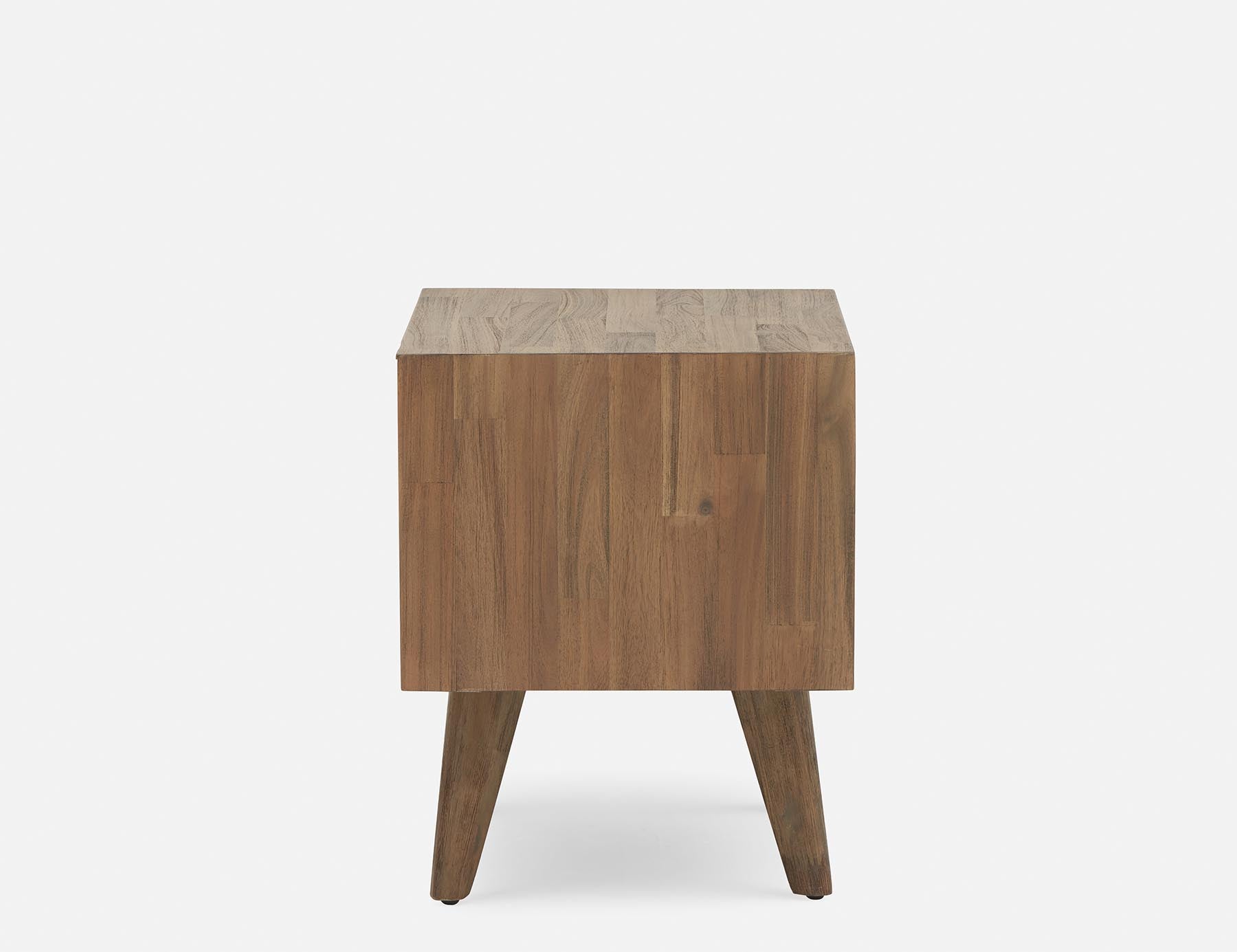 DINA acacia wood nightstand Structube