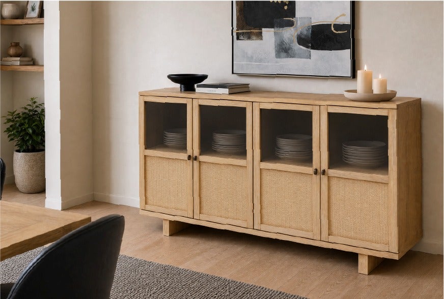 GILLIS 2-folding doors sideboard