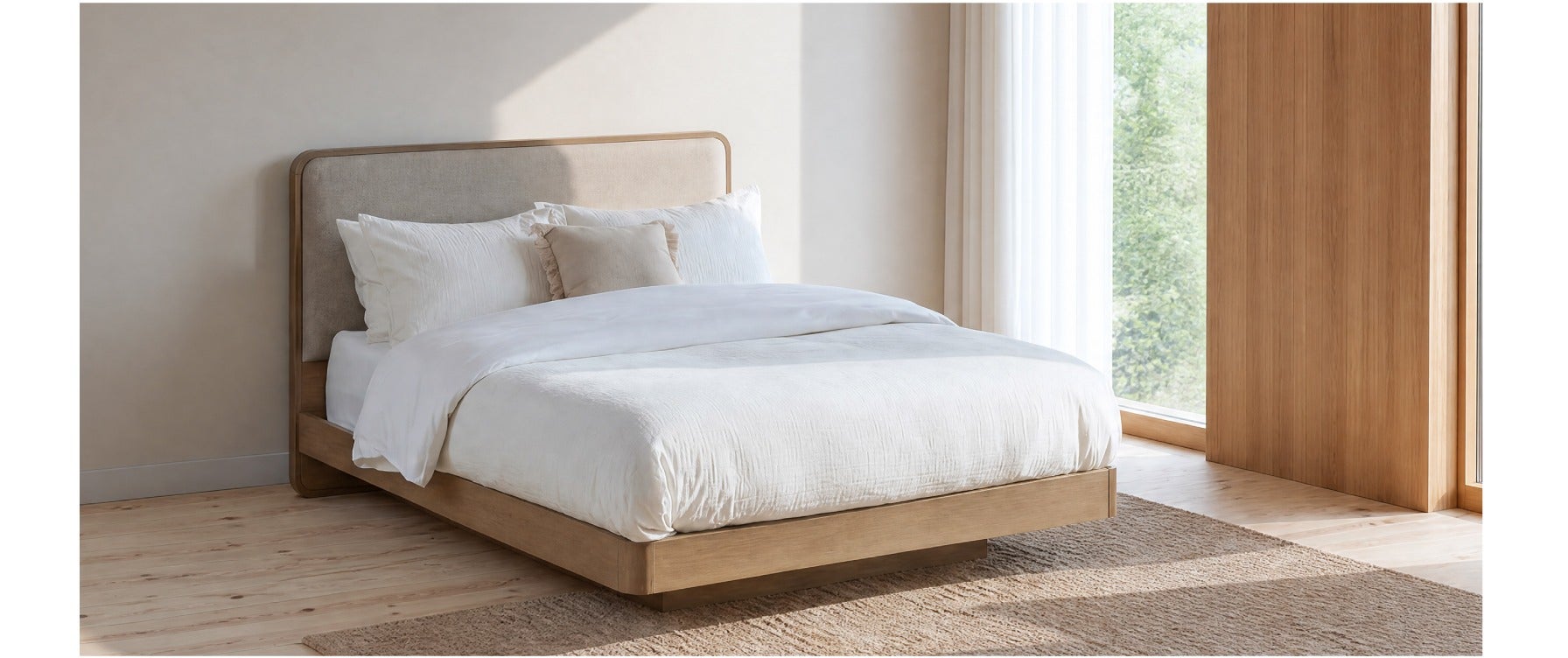 NOEMI queen size bed