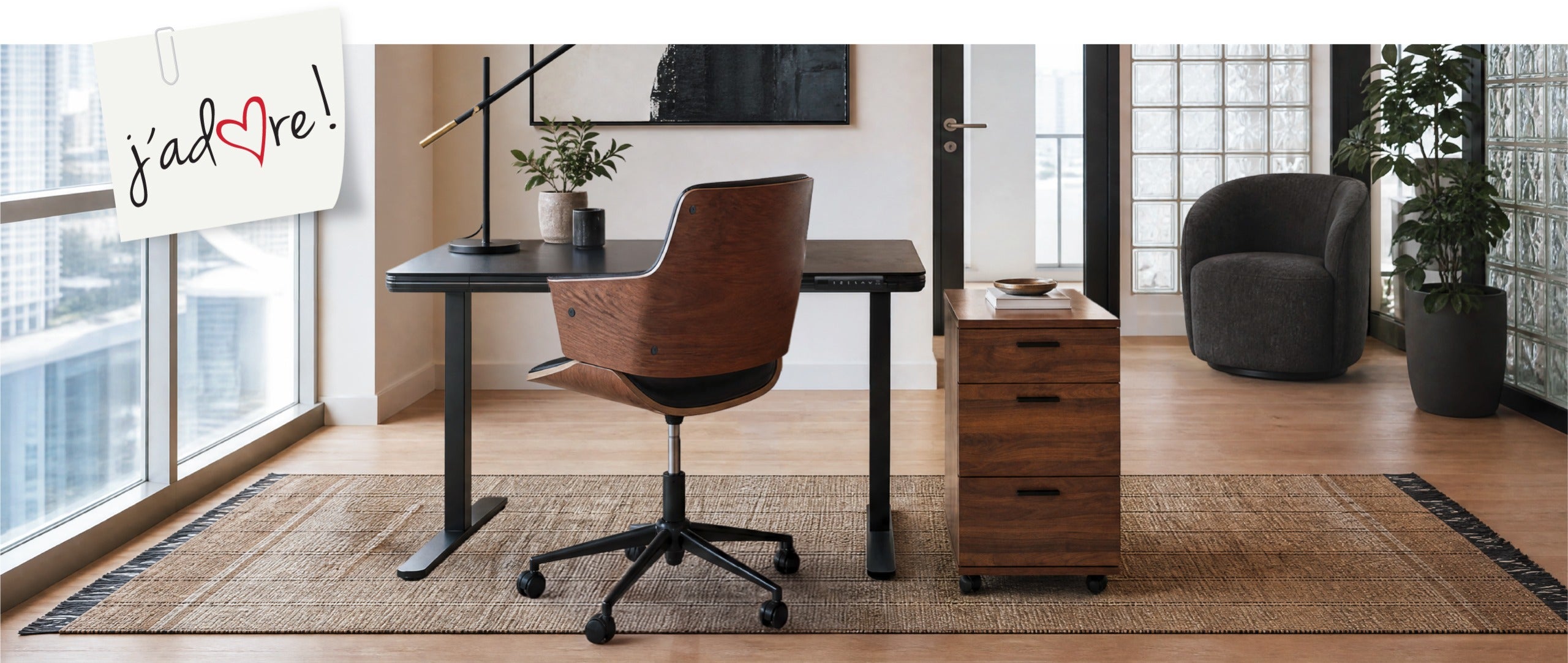 JETSON - height-adjustable electric desk