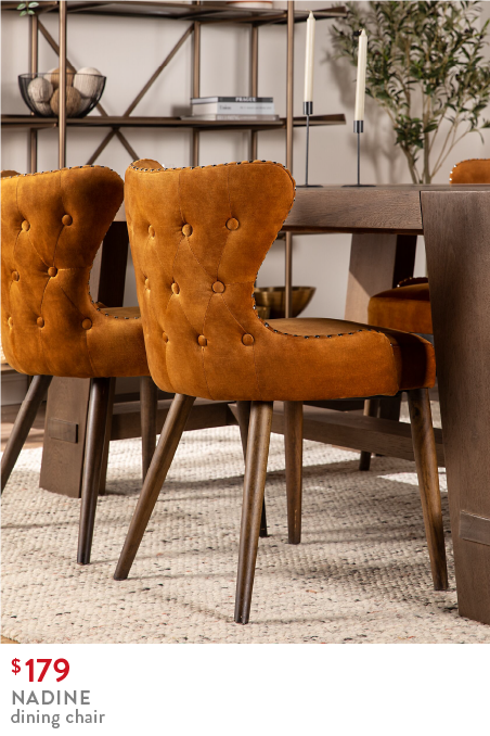 Structube deals velvet chair